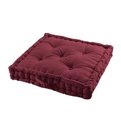 COUSSIN SOL 60X60CM BORDEAUX