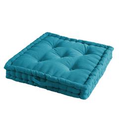 COUSSIN SOL 60X60CM TURQUOISE