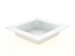 JARDINIERE CARREE METAL