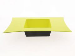 PLATEAU AVEC REBORDS JAUNE PAS