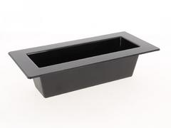 JARDINIERE A REBORDS NOIR