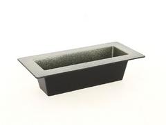 JARDINIERE A REBORDS ARGENT