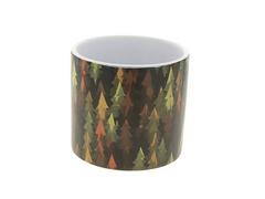 CACHE POT MOTIFS SAPINS VERT CACHE POT MOTIFS SAPINS VERT