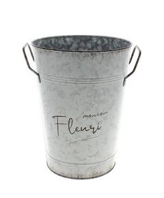 VASE METAL EVASE GRIS VASE METAL EVASE GRIS