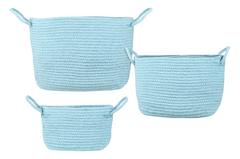 SET DE 3 PANIERS CARRES