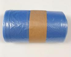 SAC POUB.50L BLEU TRANSP.