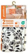 SET2 HOUSSES DE COUSSIN