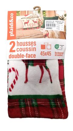 HOUSSES DE COUSSIN X2PCS