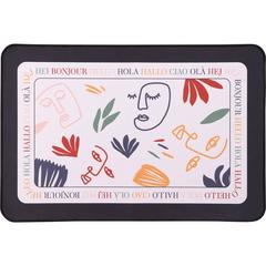 TAPIS 40X60 IMPRIME VISAGE