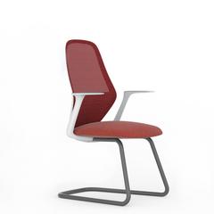 SIEGE LUGE GRIS/ROUGE