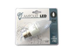 AMPOULE LED FLAMME 3W/B22