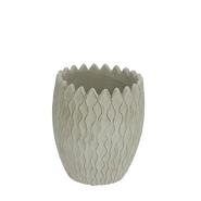 CACHE POT CIMENT VAGUE GRIS