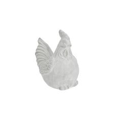 POULE EN TERRE CUITE - GRIS