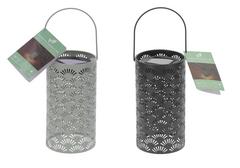 LANTERNE EN METAL AVEC POIGNEE