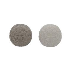ASSTORTIMENT 2 BOULES DECO