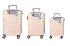 SET 3 VALISES 4 DOUBLES ROUES