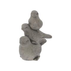 TRIO OISEAUX TERRACOTTA