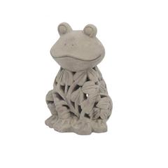 GRENOUILLE DEBOUT CORPS FEUILL