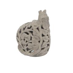 ESCARGOT DEBOUT CORPS FEUILLE