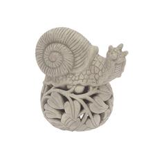 ESCARGOT BOULE FEUILLE BETON