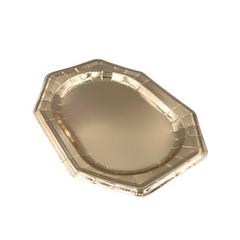 X4 PLATEAUX OVALES 30X46CM OR