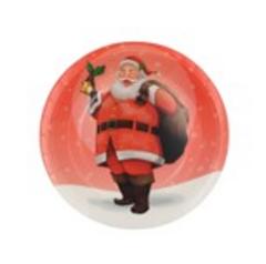 X10 ASSIETTES 23CM PERE NOEL
