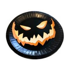 X10 ASSIETTES 23CM CITROUILLE