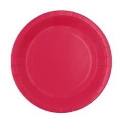 X10 ASSIETTES 23CM FUSHIA