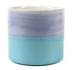 CACHE POT CERAM BICOLORE