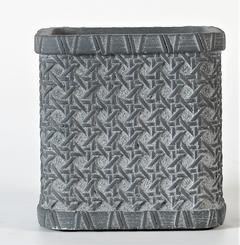CACHE POT EN CIMENT - GRIS