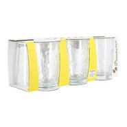 VERRE EAU FLOWERS X6