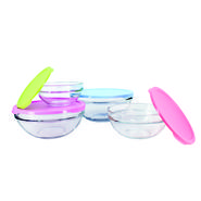 SET DE 4 SALADIERS EN VERRE