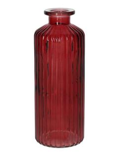 VASE BORDEAUX TRANSP.