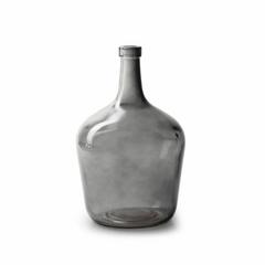 VASE BOUTEILL H25CM GRIS
