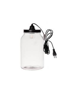 LAMPE TERRARIUM EN VERRE