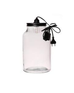 LAMPE TERRARIUM EN VERRE