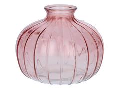 VASE BOULE VIEUX ROSE