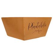 POT BOIS 18X18X10CM TERRA