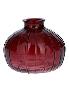 VASE BOULE BORDEAUX