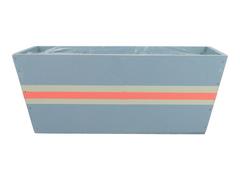 JARDINIERE BOIS BLEU JEAN