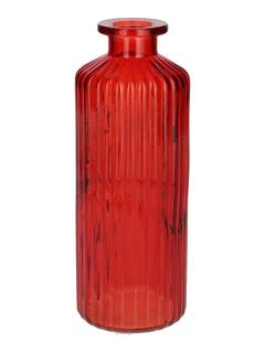 VASE CERISE TRANSP.