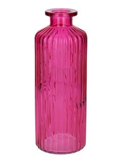 VASE FUCHSIA TRANSP.