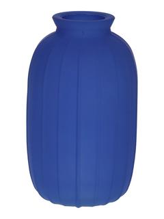 VASE CARMEN BLEU MAT
