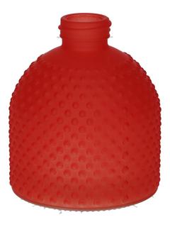 VASE RELIEF CERISE MAT
