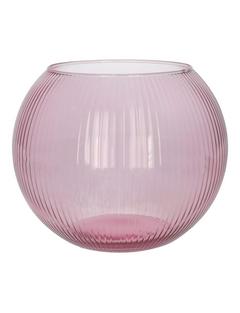 VASE BOULE D19CM LILAS