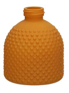VASE RELIEF OCRE MAT VASE RELIEF OCRE MAT
