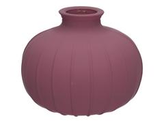VASE BOULE VIOLET MAT VASE BOULE VIOLET MAT